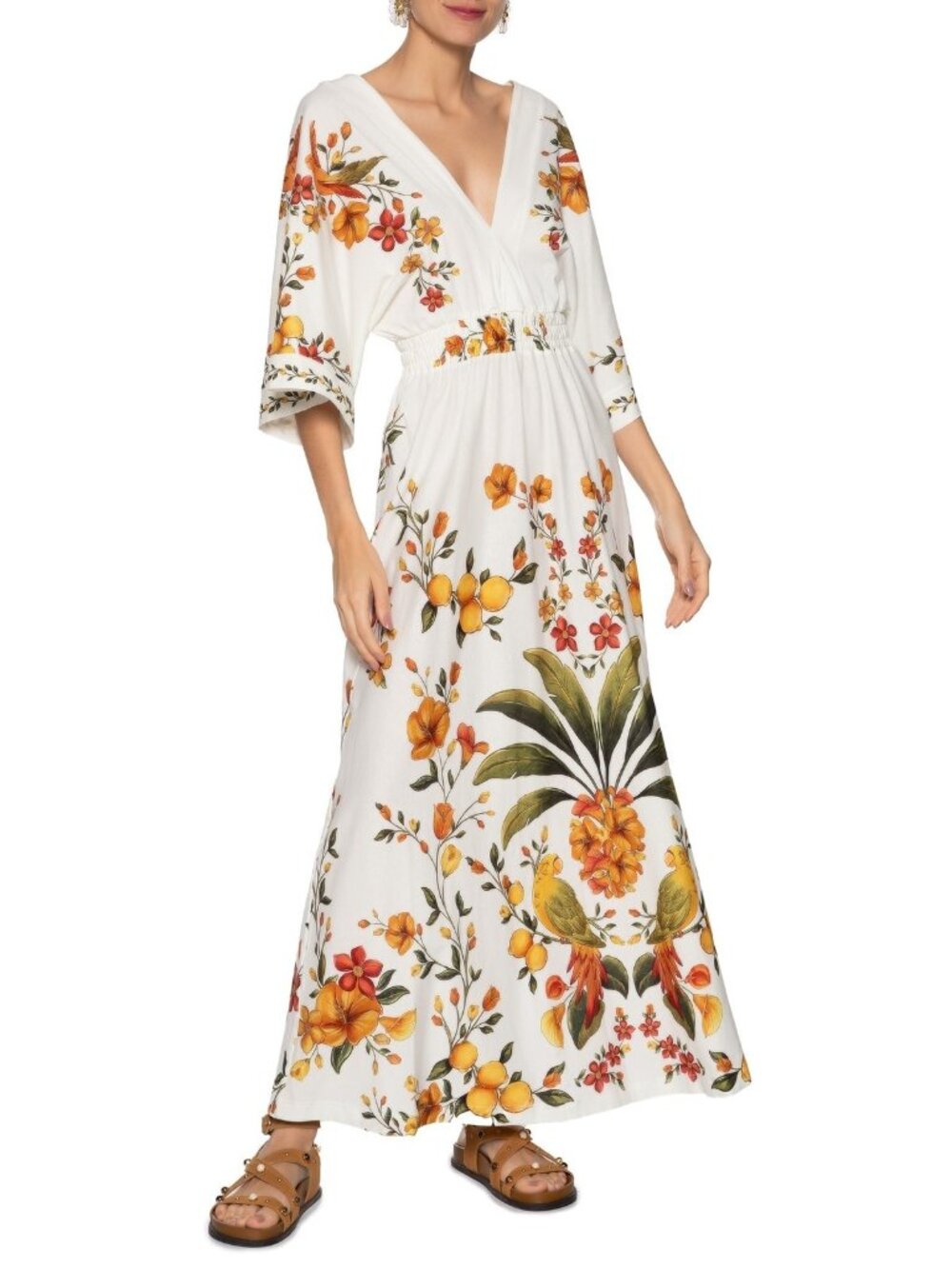 NWT Farm Rio Dress With Tags SIZE MEDIUM PACK 6796 SVC